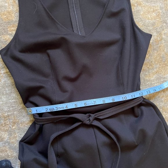 Three Dot Back Ponte Jumpsuit M - Picture 11 of 12